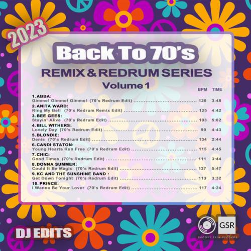 Back To 70's - Volume 1 - Back Cover